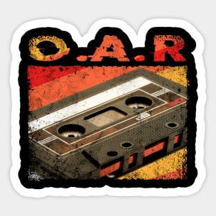 O.A.R Quotes Name Flowers Styles Christmas 70s 80s 90s Sticker